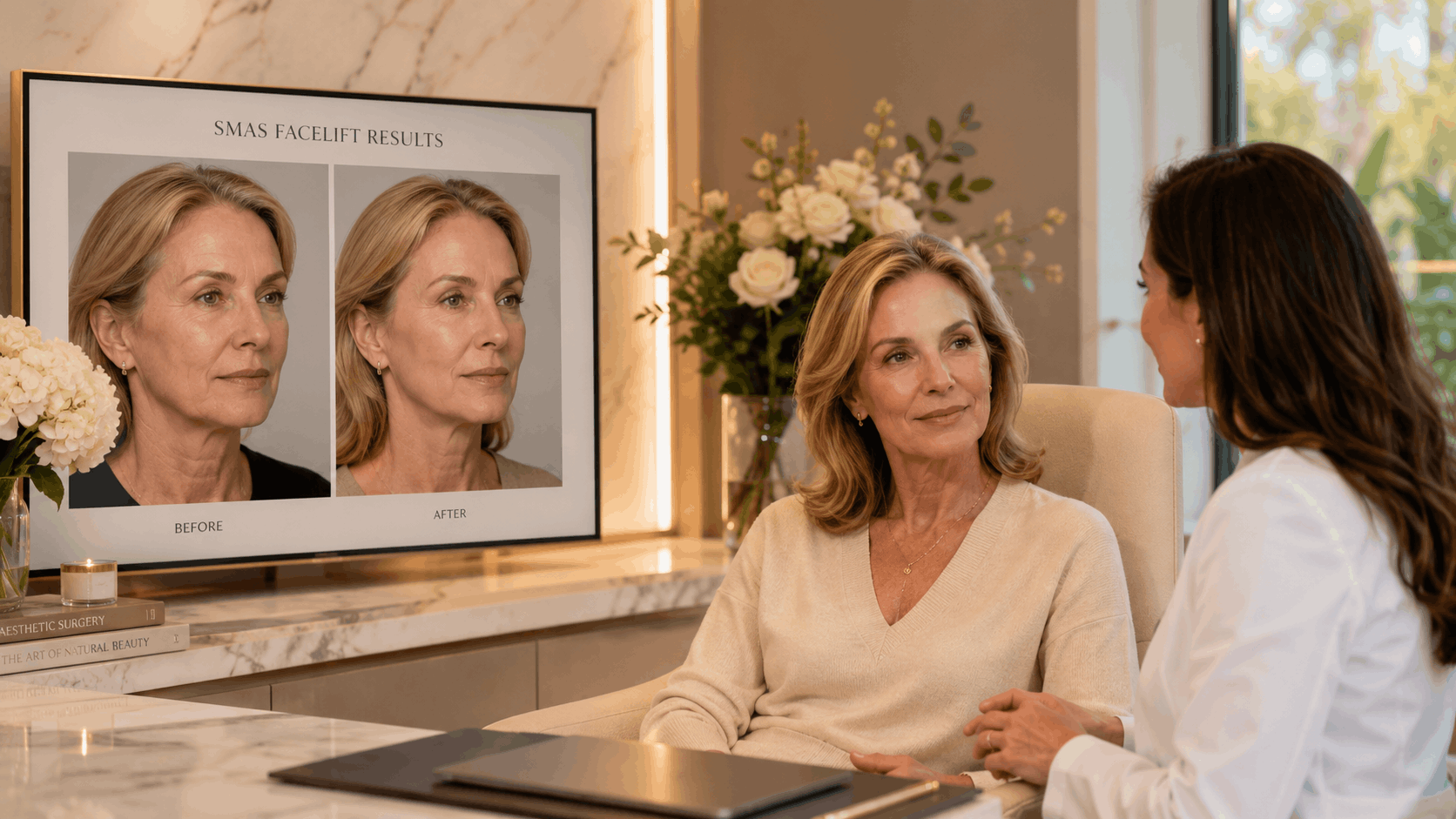 Lifting facial moderno